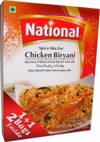 Spice Mix for Chicken Biryani 90g National 